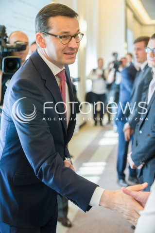  08.05.2018 WARSZAWA<br />POSIEDZENIE RADY MINISTROW<br />N/Z PREMIER MATEUSZ MORAWIECKI<br /> 
