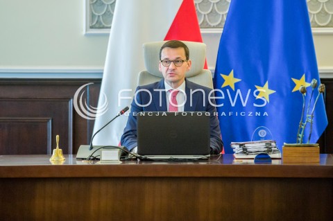 Posiedzenie Rady Ministrów w Warszawie