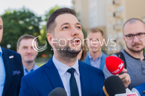  09.05.2018 WARSZAWA <br />KONFERENCJA PATRYKA JAKIEGO DOTYCZACA KOMUNIKACJI MIEJSKIEJ W WARSZAWIE<br />N/Z PATRYK JAKI<br /> 