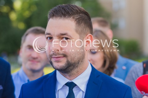  09.05.2018 WARSZAWA <br />KONFERENCJA PATRYKA JAKIEGO DOTYCZACA KOMUNIKACJI MIEJSKIEJ W WARSZAWIE<br />N/Z PATRYK JAKI<br /> 