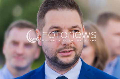  09.05.2018 WARSZAWA <br />KONFERENCJA PATRYKA JAKIEGO DOTYCZACA KOMUNIKACJI MIEJSKIEJ W WARSZAWIE<br />N/Z PATRYK JAKI<br /> 