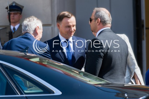 10.05.2018 WARSZAWA<br />WIZYTA PREZYDENTA REPUBLIKI CZESKIEJ<br />N/Z PREZYDENT CZECH MILOS MILOSZ ZEMAN PREZYDENT RP ANDRZEJ DUDA <br /> 