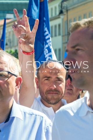  12.05.2018 WARSZAWA<br />MARSZ WOLNOSCI<br />N/Z BORYS BUDKA<br /> 