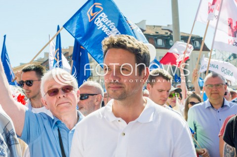  12.05.2018 WARSZAWA<br />MARSZ WOLNOSCI<br />N/Z RAFAL TRZASKOWSKI<br /> 