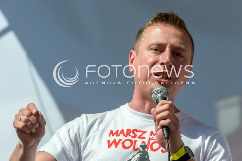  12.05.2018 WARSZAWA<br />MARSZ WOLNOSCI<br />N/Z KRZYSZTOF BREJZA<br /> 