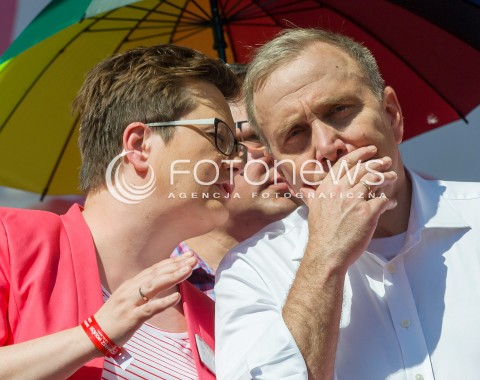  12.05.2018 WARSZAWA<br />MARSZ WOLNOSCI<br />N/Z KATARZYNA LUBNAUER GRZEGORZ SCHETYNA<br /> 