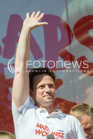  12.05.2018 WARSZAWA<br />MARSZ WOLNOSCI<br />N/Z RAFAL TRZASKOWSKI<br /> 