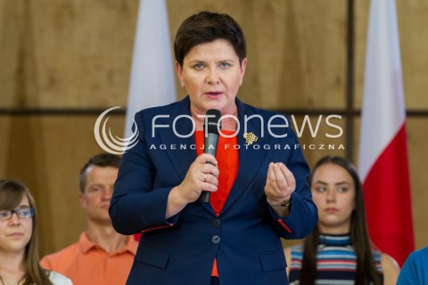  12.05.2018 BOGUCHWALA <br />SPOTKANIE WICEPREMIER BEATY SZYDLO Z MIESZKANCAMI BOGUCHWALY <br />N/Z BEATA SZYDLO <br /> 