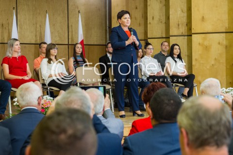  12.05.2018 BOGUCHWALA <br />SPOTKANIE WICEPREMIER BEATY SZYDLO Z MIESZKANCAMI BOGUCHWALY <br />N/Z BEATA SZYDLO <br /> 