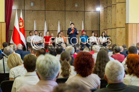  12.05.2018 BOGUCHWALA <br />SPOTKANIE WICEPREMIER BEATY SZYDLO Z MIESZKANCAMI BOGUCHWALY <br />N/Z BEATA SZYDLO <br /> 