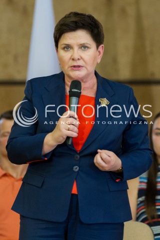  12.05.2018 BOGUCHWALA <br />SPOTKANIE WICEPREMIER BEATY SZYDLO Z MIESZKANCAMI BOGUCHWALY <br />N/Z BEATA SZYDLO <br /> 