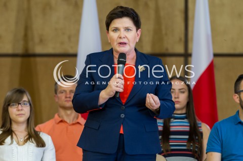  12.05.2018 BOGUCHWALA <br />SPOTKANIE WICEPREMIER BEATY SZYDLO Z MIESZKANCAMI BOGUCHWALY <br />N/Z BEATA SZYDLO <br /> 