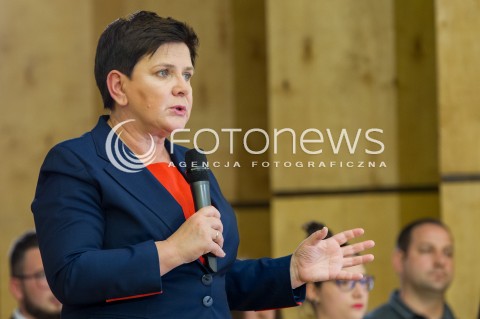  12.05.2018 BOGUCHWALA <br />SPOTKANIE WICEPREMIER BEATY SZYDLO Z MIESZKANCAMI BOGUCHWALY <br />N/Z BEATA SZYDLO <br /> 