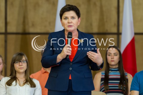  12.05.2018 BOGUCHWALA <br />SPOTKANIE WICEPREMIER BEATY SZYDLO Z MIESZKANCAMI BOGUCHWALY <br />N/Z BEATA SZYDLO <br /> 