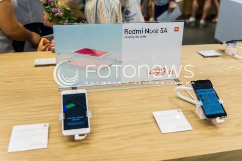  12.05.2018 WARSZAWA ARKADIA<br />OTWARCIE SALONU XIAOMI W ARKADII<br />N/Z WNETRZE SALONU PRODUKTY XIAOMI<br /> 