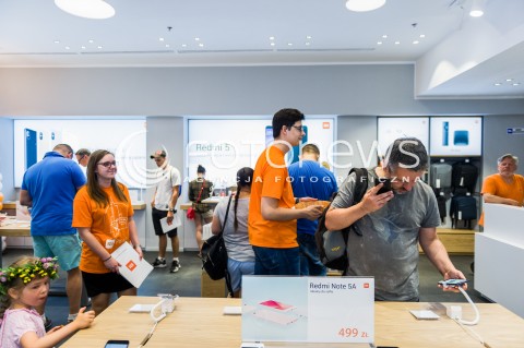  12.05.2018 WARSZAWA ARKADIA<br />OTWARCIE SALONU XIAOMI W ARKADII<br />N/Z WNETRZE SALONU PRODUKTY XIAOMI<br /> 
