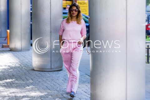  12.05.2018 WARSZAWA<br />
GOSCIE PRZED STUDIEM DZIEN DOBRY TVN<br />
N/Z MATHANGI MAYA ARULPRAGASAM M.I.A.<br />
 