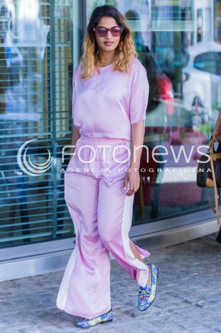  12.05.2018 WARSZAWA<br />
GOSCIE PRZED STUDIEM DZIEN DOBRY TVN<br />
N/Z MATHANGI MAYA ARULPRAGASAM M.I.A.<br />
 