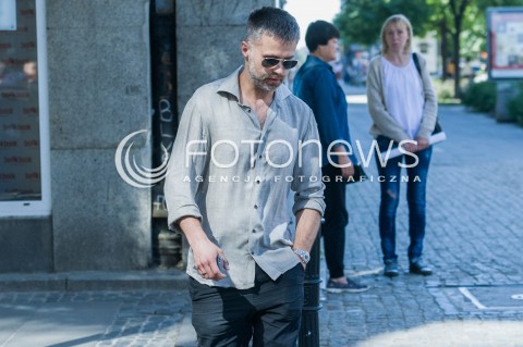  13.05.2018 WARSZAWA<br />GOSCIE PRZED STUDIEM DZIEN DOBRY TVN<br />N/Z MACIEJ ZAKOSCIELNY<br /> 