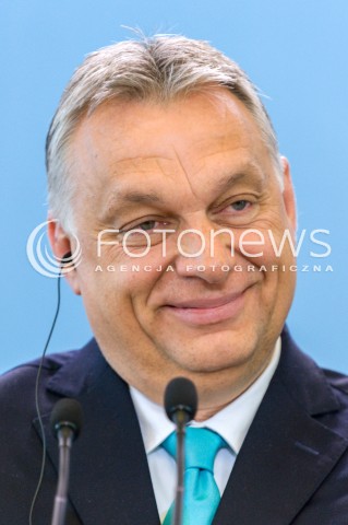  14.05.2018 WARSZAWA <br />WIZYTA PREMIERA WEGIER VIKTORA ORBANA W POLSCE <br />KONFERENCJA PREZESA RADY MINISTROW MATEUSZA MORAWIECKIEGO I PREMIERA WEGIER VIKTORA ORBANA<br />N/Z VIKTOR ORBAN<br /> 
