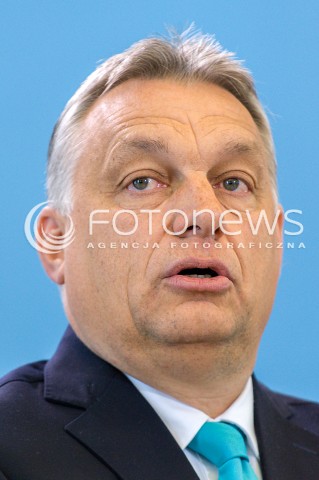  14.05.2018 WARSZAWA <br />WIZYTA PREMIERA WEGIER VIKTORA ORBANA W POLSCE <br />KONFERENCJA PREZESA RADY MINISTROW MATEUSZA MORAWIECKIEGO I PREMIERA WEGIER VIKTORA ORBANA<br />N/Z VIKTOR ORBAN<br /> 