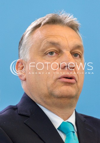  14.05.2018 WARSZAWA <br />WIZYTA PREMIERA WEGIER VIKTORA ORBANA W POLSCE <br />KONFERENCJA PREZESA RADY MINISTROW MATEUSZA MORAWIECKIEGO I PREMIERA WEGIER VIKTORA ORBANA<br />N/Z VIKTOR ORBAN<br /> 