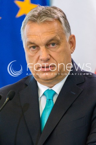  14.05.2018 WARSZAWA <br />WIZYTA PREMIERA WEGIER VIKTORA ORBANA W POLSCE <br />KONFERENCJA PREZESA RADY MINISTROW MATEUSZA MORAWIECKIEGO I PREMIERA WEGIER VIKTORA ORBANA<br />N/Z VIKTOR ORBAN<br /> 