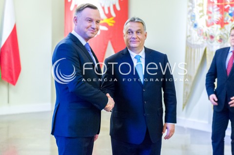 Wizyta Premiera Węgier Viktora Orbana w Warszawie