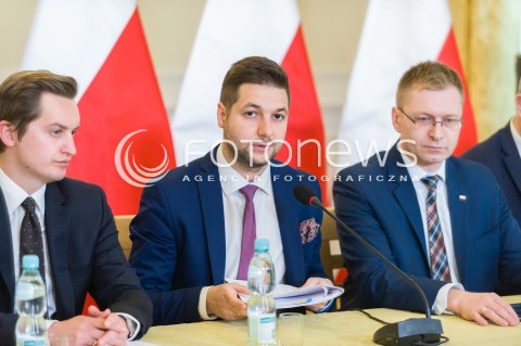  14.05.2018 WARSZAWA <br />KONFERENCJA KOMISJI REPRYWATYZACYJNEJ DS SHROEGERA 72<br />N/Z SEBASTIAN KALETA PATRYK JAKI <br /> 
