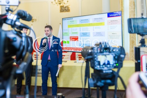  14.05.2018 WARSZAWA <br />KONFERENCJA KOMISJI REPRYWATYZACYJNEJ DS SHROEGERA 72<br />N/Z PATRYK JAKI <br /> 