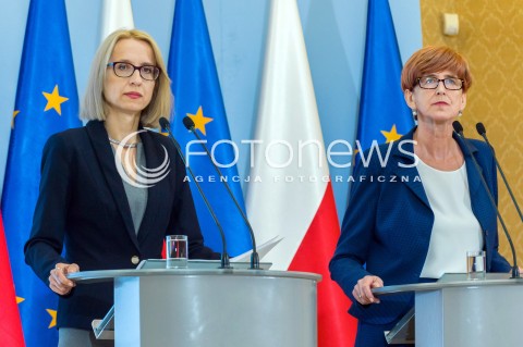 Konferencja Elżbiety Rafalskiej i Teresy Czerwińskiej w Warszawie