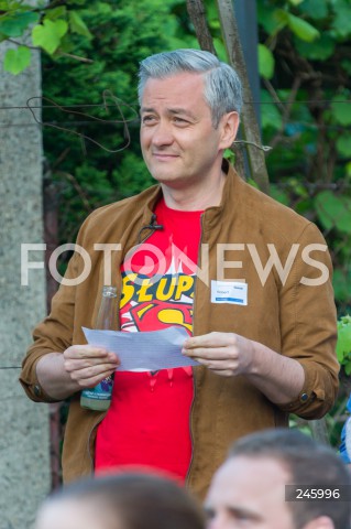  18.05.2018 WARSZAWA<br />SPOTKANIE Z ROBERTEM BIEDRONIEM W WARSZAWIE PT. I'M MR BIEDRON AND THIS IS OPENREAKTOR<br />N/Z ROBERT BIEDRON<br /> 