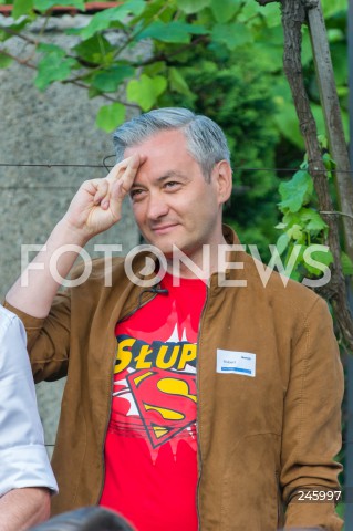  18.05.2018 WARSZAWA<br />SPOTKANIE Z ROBERTEM BIEDRONIEM W WARSZAWIE PT. I'M MR BIEDRON AND THIS IS OPENREAKTOR<br />N/Z ROBERT BIEDRON<br /> 