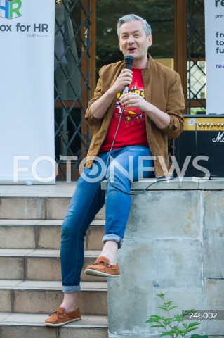  18.05.2018 WARSZAWA<br />SPOTKANIE Z ROBERTEM BIEDRONIEM W WARSZAWIE PT. I'M MR BIEDRON AND THIS IS OPENREAKTOR<br />N/Z ROBERT BIEDRON<br /> 