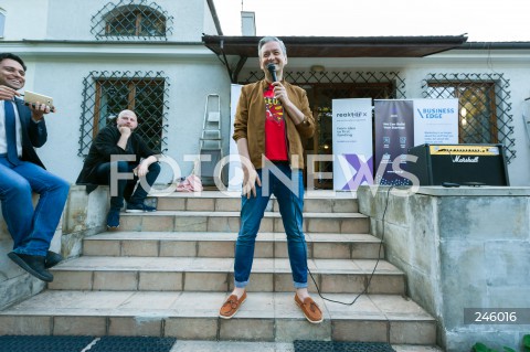  18.05.2018 WARSZAWA<br />SPOTKANIE Z ROBERTEM BIEDRONIEM W WARSZAWIE PT. I'M MR BIEDRON AND THIS IS OPENREAKTOR<br />N/Z ROBERT BIEDRON<br /> 