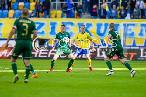  19.05.2018 GDYNIA<br />PILKA NOZNA - EKSTRAKLASA SEZON 2017/2018<br />MECZ ARKA GDYNIA - SLASK WROCLAW<br />N/Z MARCIN ROBAK MICHAL MARCJANIK<br /> 