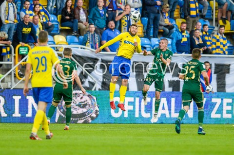  19.05.2018 GDYNIA<br />PILKA NOZNA - EKSTRAKLASA SEZON 2017/2018<br />MECZ ARKA GDYNIA - SLASK WROCLAW<br />N/Z GRZEGORZ PIESIO MACIEJ PALASZEWSKI<br /> 