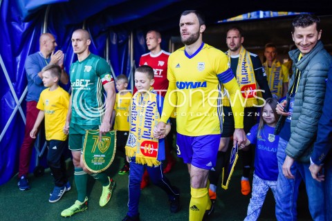  19.05.2018 GDYNIA<br />PILKA NOZNA - EKSTRAKLASA SEZON 2017/2018<br />MECZ ARKA GDYNIA - SLASK WROCLAW<br />N/Z KRZYSZTOF SOBIERAJ<br /> 
