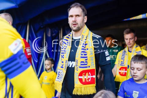  19.05.2018 GDYNIA<br />PILKA NOZNA - EKSTRAKLASA SEZON 2017/2018<br />MECZ ARKA GDYNIA - SLASK WROCLAW<br />N/Z PAVELS STEINBORS<br /> 