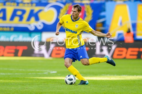  19.05.2018 GDYNIA<br />PILKA NOZNA - EKSTRAKLASA SEZON 2017/2018<br />MECZ ARKA GDYNIA - SLASK WROCLAW<br />N/Z FREDERIK HELSTRUP SYLWETKA<br /> 