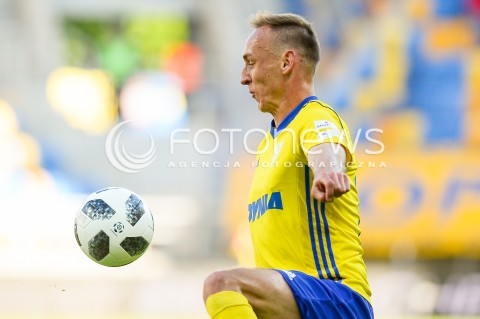  19.05.2018 GDYNIA<br />PILKA NOZNA - EKSTRAKLASA SEZON 2017/2018<br />MECZ ARKA GDYNIA - SLASK WROCLAW<br />N/Z ADAM MARCINIAK PORTRET<br /> 