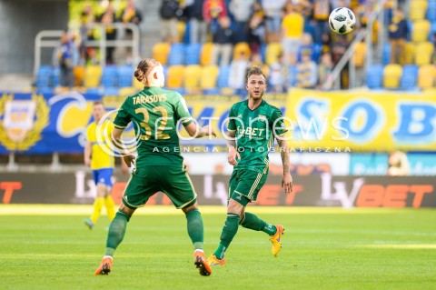  19.05.2018 GDYNIA<br />PILKA NOZNA - EKSTRAKLASA SEZON 2017/2018<br />MECZ ARKA GDYNIA - SLASK WROCLAW<br />N/Z TIM RIEDER SYLWETKA<br /> 