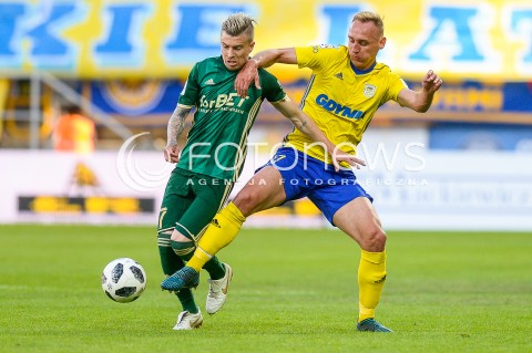  19.05.2018 GDYNIA<br />PILKA NOZNA - EKSTRAKLASA SEZON 2017/2018<br />MECZ ARKA GDYNIA - SLASK WROCLAW<br />N/Z JAKUB KOSECKI ADAM MARCINIAK<br /> 
