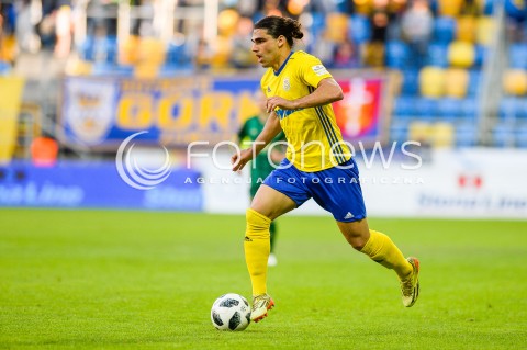  19.05.2018 GDYNIA<br />PILKA NOZNA - EKSTRAKLASA SEZON 2017/2018<br />MECZ ARKA GDYNIA - SLASK WROCLAW<br />N/Z RUBEN JURADO SYLWETKA<br /> 