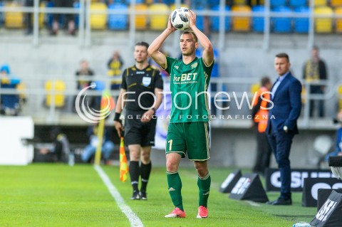  19.05.2018 GDYNIA<br />PILKA NOZNA - EKSTRAKLASA SEZON 2017/2018<br />MECZ ARKA GDYNIA - SLASK WROCLAW<br />N/Z MATEUSZ CHOLEWIAK SYLWETKA<br /> 