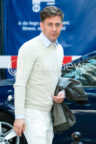  20.05.2018 WARSZAWA<br />GWIAZDY PRZED STUDIEM DZIEN DOBRY TVN<br />N/Z RAFAL KROLIKOWSKI<br /> 