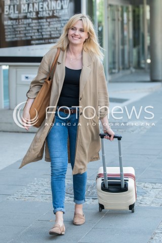  20.05.2018 WARSZAWA<br />GWIAZDY PRZED STUDIEM DZIEN DOBRY TVN<br />N/Z ALEKSANDRA WOZNIAK<br /> 