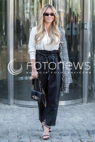  20.05.2018 WARSZAWA<br />GWIAZDY PRZED STUDIEM DZIEN DOBRY TVN<br />N/Z MALGORZATA ROZENEK<br /> 