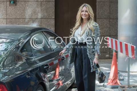  20.05.2018 WARSZAWA<br />GWIAZDY PRZED STUDIEM DZIEN DOBRY TVN<br />N/Z MALGORZATA ROZENEK<br /> 