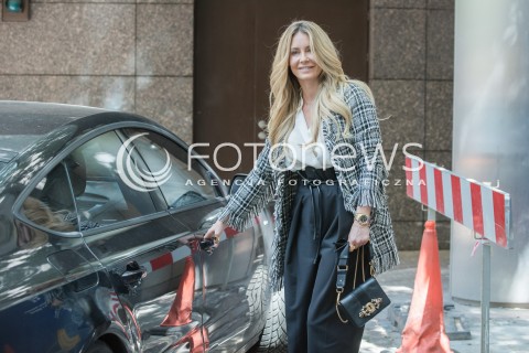  20.05.2018 WARSZAWA<br />GWIAZDY PRZED STUDIEM DZIEN DOBRY TVN<br />N/Z MALGORZATA ROZENEK<br /> 
